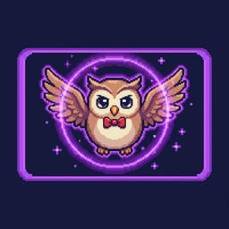 Powered-up owl